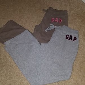 2 pair GAP sweatpants